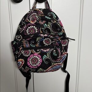 Vera Bradley Multicolor Paisley Backpack Lighten Up Essential Backpack